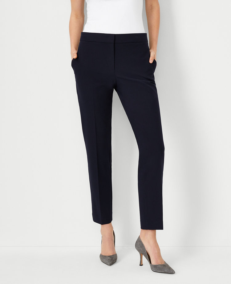 The Petite Ankle Pant in Seasonless Stretch - Curvy Fit