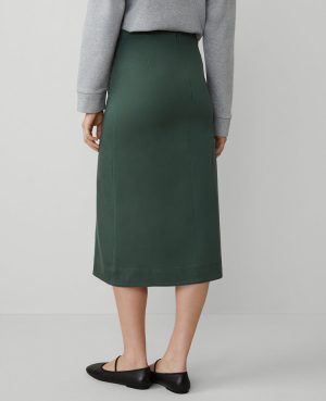 Weekend Collection Effortless Midi Wrap Skirt