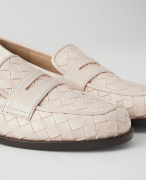 Woven Penny Loafers