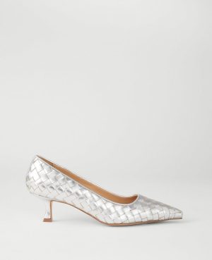 Nip Toe Kitten Heel Pumps