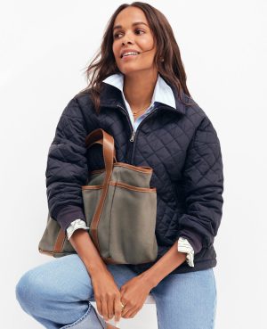 Weekend Collection Garden Canvas Tote Bag