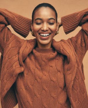 Cashmere Cable Sweater