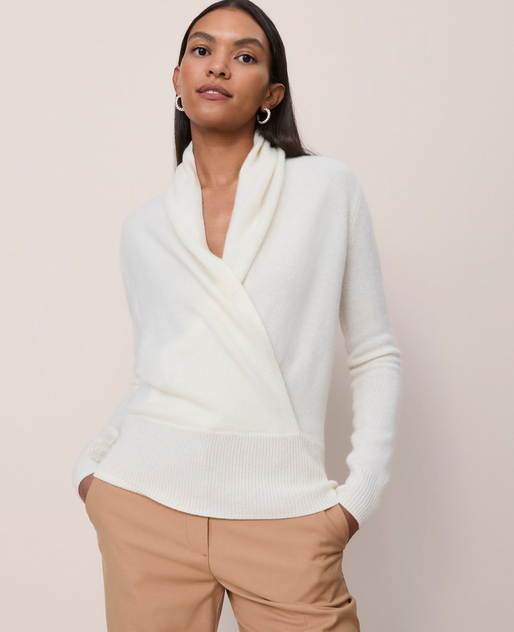 Cashmere Shawl Collar Sweater