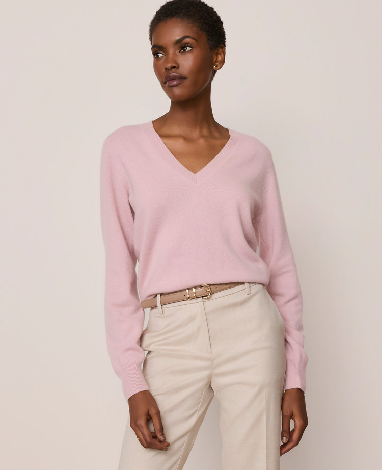 Cashmere V-Neck Sweater