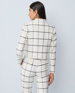 The Military Blazer Jacket in Windowpane