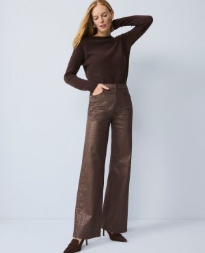 The Shimmer Wide-Leg Jean