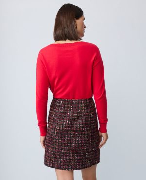 Tweed A-Line Skirt