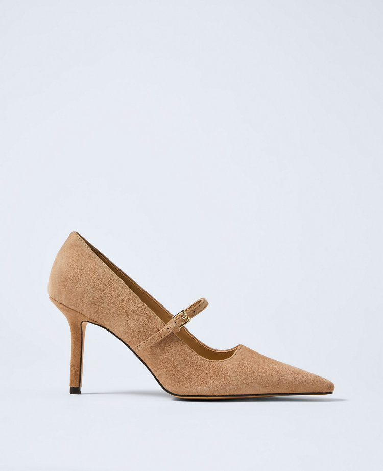 Leather Mary Jane Pump