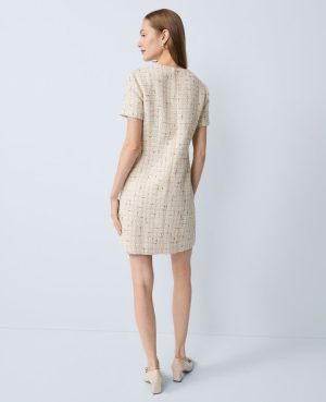 Tweed Shift Dress