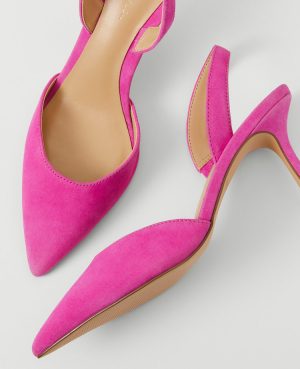 Kerry Suede Slingback Pump
