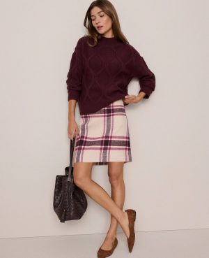 Weekend Collection Plaid Mini Skirt