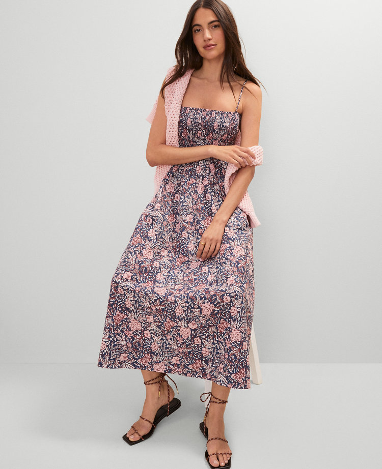 Petite Weekend Collection Floral Flare Dress