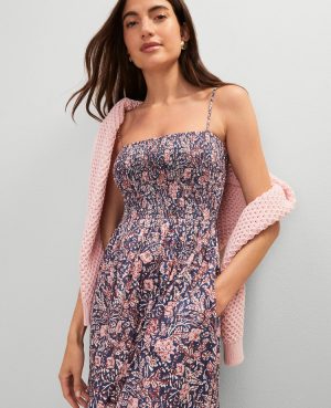 Petite Weekend Collection Floral Flare Dress