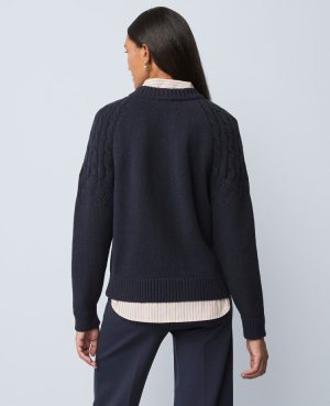 Weekend Collection Mixed Stitch Sweater