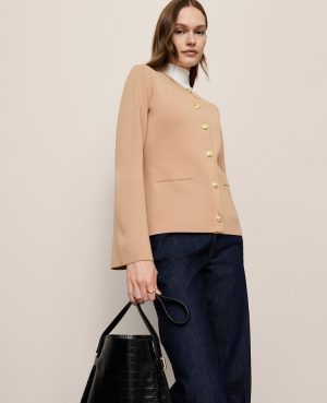 Flare Sleeve Cardigan