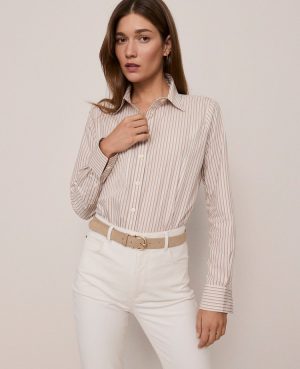 Weekend Collection Striped Relaxed Perfect Shirt