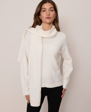 Weekend Collection Scarf Sweater