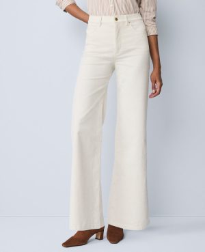 Weekend Collection Wide-Leg Corduroy Pant