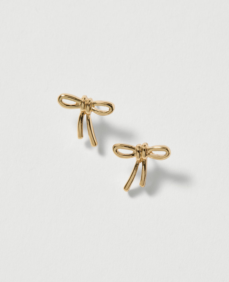 Mini Bow Stud Earrings
