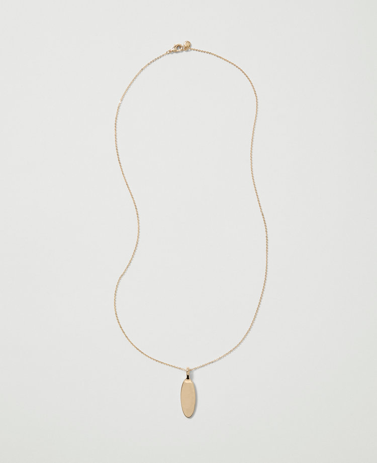 Metal Pendant Necklace