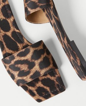 Fabric Slide Sandals