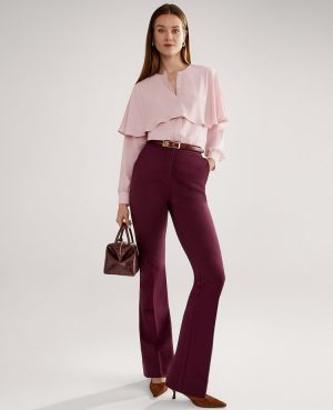 The Skinny Flare Pant in Ponte