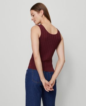 Mixed Cable Sweater Shell