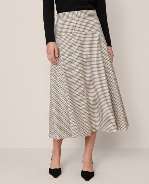 Houndstooth Full Skirt