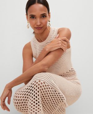 Petite Crochet Pencil Skirt