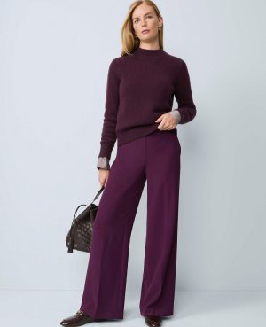 Cashmere Mock Neck Sweater