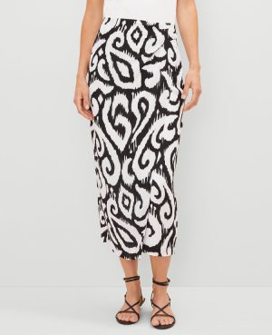 Ikat Sarong Pencil Skirt