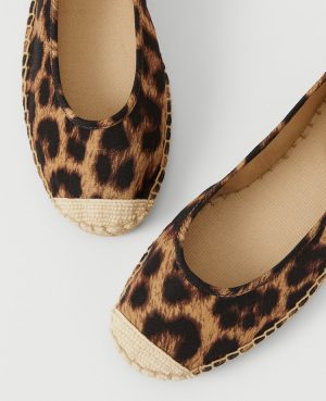 Lace-Up Espadrille Flat