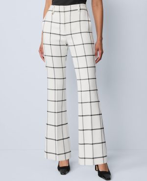 The Slim Flare Trouser In Windowpane