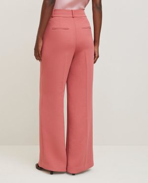 The Petite Wide-Leg Pant in Crinkle Crepe