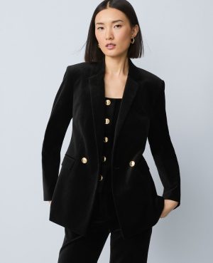 The Crosby Blazer in Velvet