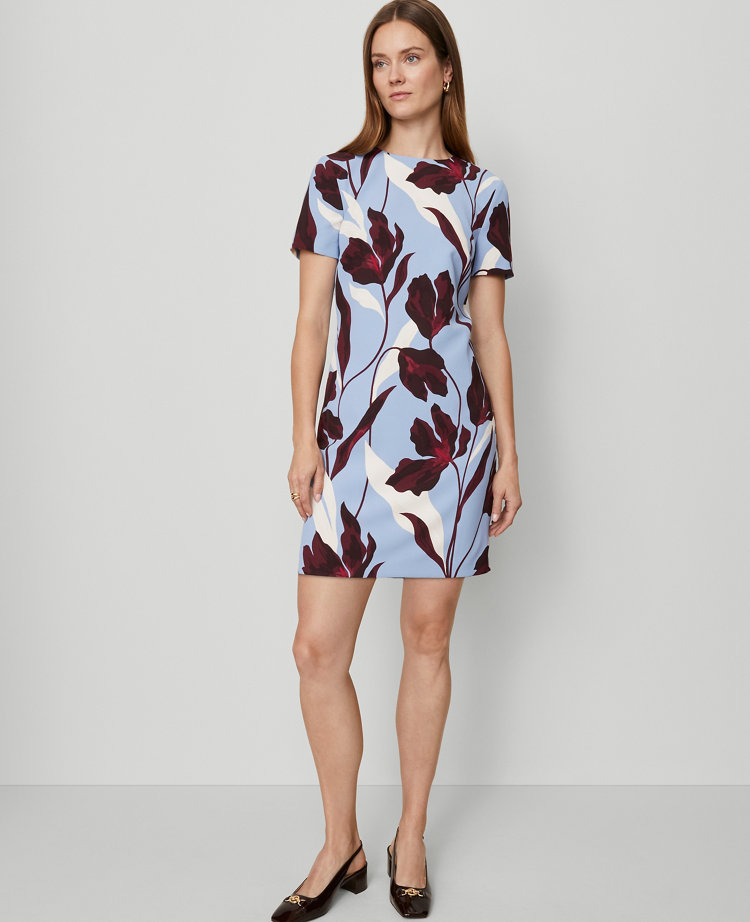 Petite Floral Shift Dress