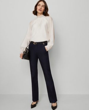 Petite Mid Rise Boot Jean in Rinse Wash