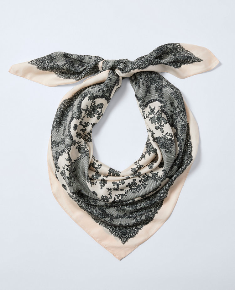 Printed Silk Scarf