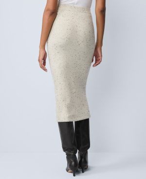 Petite Weekend Collection Sweater Pencil Skirt