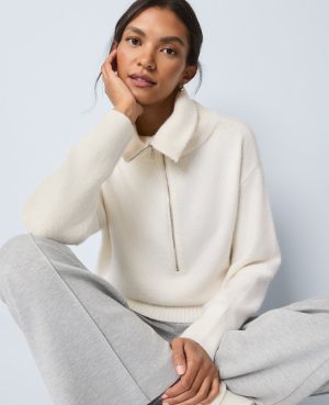 Weekend Collection Half-Zip Sweater