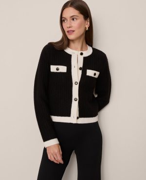 Textured Sweater Jacket