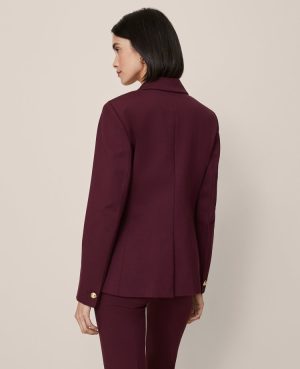 The One-Button Blazer in Ponte