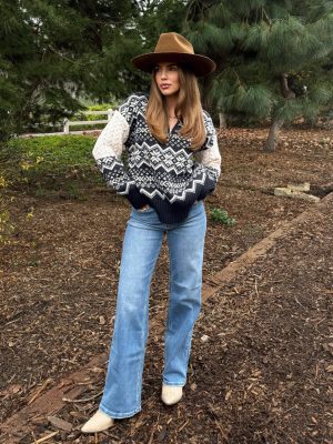 Chalet Half Zip Sweater