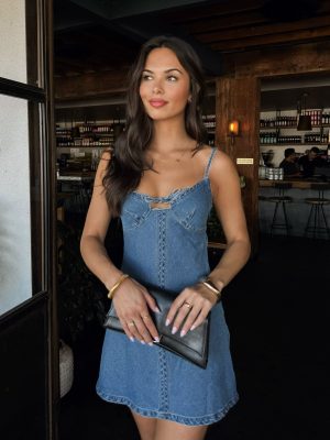 Leonie Denim Mini Dress