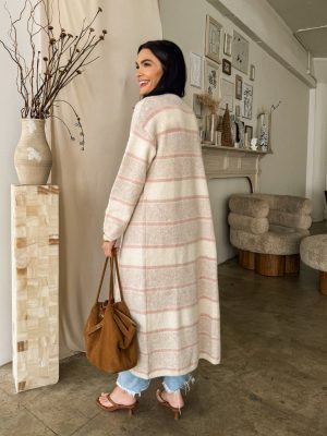Lumi Stripe Cardigan