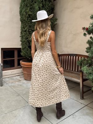 Isla Floral Midi Dress