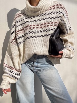 Marshemellow Turtle Neck Sweater