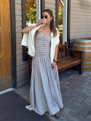 Devon Smocked Maxi Dress