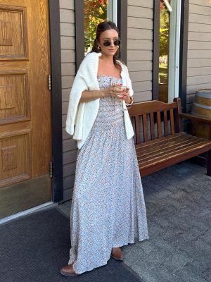 Devon Smocked Maxi Dress